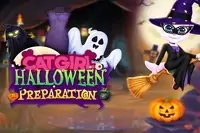 Talking Angela Halloween Preparation