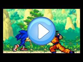 Play Goku vs Sonic: Animation free online without downloads